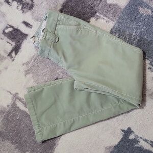 Gap Y2K Long & Lean Sage Green Corduroy Bootcut Pants